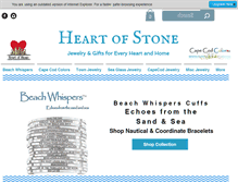 Tablet Screenshot of heartofstoneonline.com